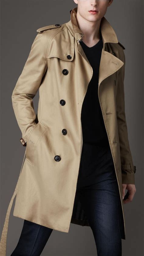 burberry chatham trench coat mens|used Burberry trench coat men.